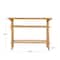 Hello Honey® Natural Tall Bamboo Accent Table with 2 Shelves